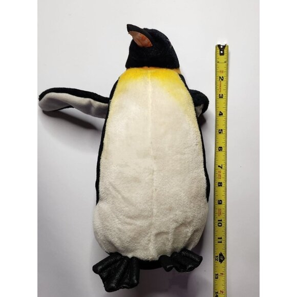 Aurora Plush Penguin Stuffed Animal 12" Soft Toy Collectible Realistic - Picture 3 of 6
